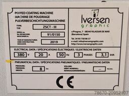 Iversen graphic ZSCT-2 + ZSCT-3 Pulverbeschichtungmasch.