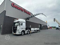 DAF XF 530 8X2+HIAB 1055E-8+JIB 150X-6 KRAAN/KRAN/C...