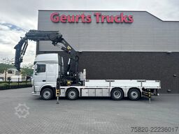 DAF XF 530 8X2+HIAB 1055E-8+JIB 150X-6 KRAAN/KRAN/C...