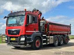 MAN TGS 35.400 8X4 TRIPLE!! EURO6!! Z-KRAAN/KIPPER!...