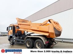 MAN TGS 33.440 6x6 BB, Stahlmulde ca. 10m³, hydr.