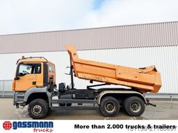 MAN TGS 33.440 6x6 BB, Stahlmulde ca. 10m³, hydr.