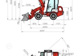 HZM 810-T Profi Kubota 25 PS