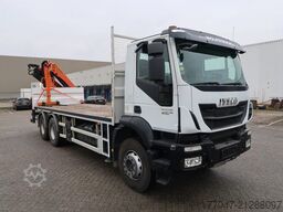 Iveco Trakker 410 6x4 Euro 6 Full Steel, Palfinger 20...