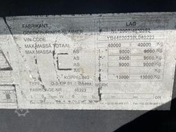 LAG O-3-TIP 40 56m3 / Discbrakes / NL Trailer