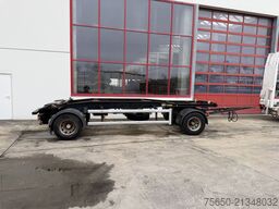 Hüffermann HSA1860 2 Achs Abrollmulden Anhänger