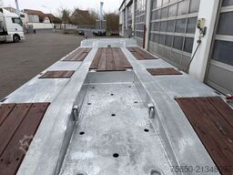 Möslein T 4 VB H2 neuer 4 Achs Tieflader hydraulischen Rampen