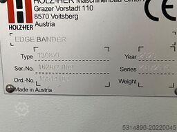 HOLZ-HER 1308XL Edge Bander