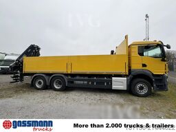 MAN TGS 26.430 6x2-2 BL, Liftachse, Heckkran Fassi