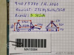 Räder Gangl 2560 x 940 mm