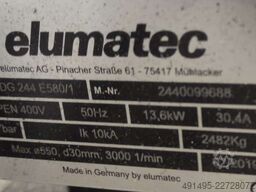 Elumatec DG 244 + E580/1 ROK 2019