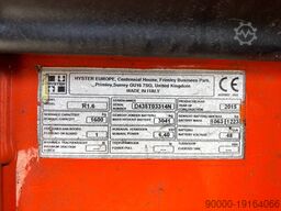 Hyster R 1.6 1600 kg 10,5meter