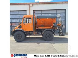 Unimog U 130 4x4, Kipper, Zapfwelle vorne+hinten,