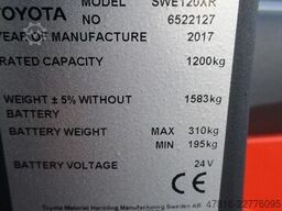 TOYOTA SWE120XR