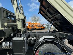 Unimog U5000 4x4 Atlas Kran 165.2E 16,5m Höhe + Winde