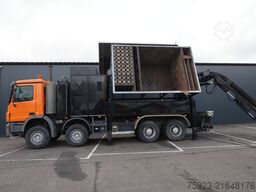 Mercedes-Benz ACTROS 4144 8X4 RSP 10M3 SAUGBAGGER SUCTION VACUUM