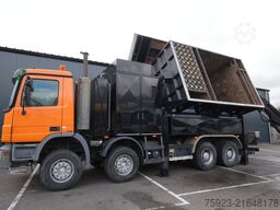 Mercedes-Benz ACTROS 4144 8X4 RSP 10M3 SAUGBAGGER SUCTION VACUUM