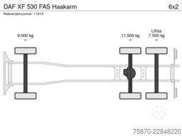 DAF XF 530 FAS Haakarm
