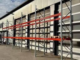 ca. 14 lfm Palettenregale H: 450cm Fachlast: 3000 kg , 45 Palettenplätze