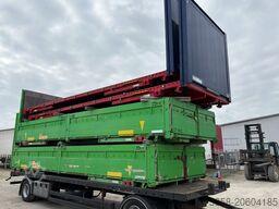 Krone Baustoff 7,45m Zurringe Bordwände Türen