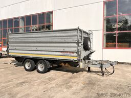 Möslein TDS 13 Schwebheim  13 t Tandemkipper- Tieflader, Aufsatzbordwände