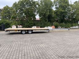 Möslein THT 11 G Ausziehbar 11,9 t Tandemanhänger- Tieflader, ausziehbarLuftgefedert