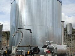 Polygonmach 1000 tons bitumen storage tanks
