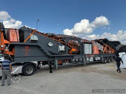 Polygonmach Mobile impact crusher with screen 1200x1000mm w...