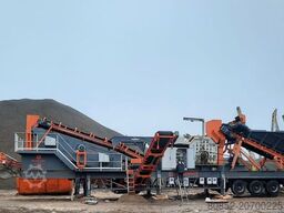 Polygonmach Mobile impact crusher with screen 1200x1000mm w...