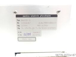  Heidenhain / zentro-elektrik VSNT 400 / 8610-1 Power Supply SN:100647
