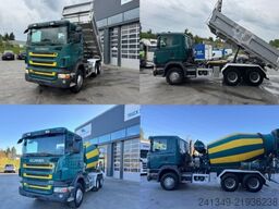 SCANIA R480 6x4 SWS KIPPER / Mischer 7m3