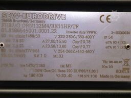 SEW-Eurodrive FH87/G DRN132M4/BE11HF/TF