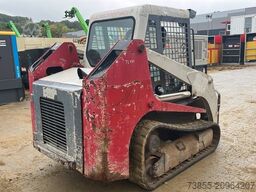 Takeuchi TL130 with forks and loader bucket