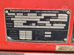 ROBUSTE KAISER S3302A Steel Trailer
