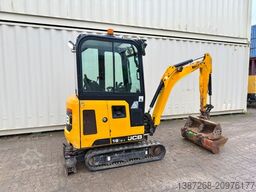 JCB 16C-1 /2021 BJ/829 H/verbr. Laufwerk/3xLöffel
