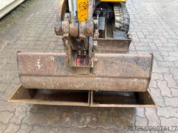 JCB 16C-1 /2021 BJ/829 H/verbr. Laufwerk/3xLöffel