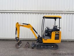 JCB 16C-1 /2022 BJ/ 991 H / verbr. Laufwerk/2xLöffel