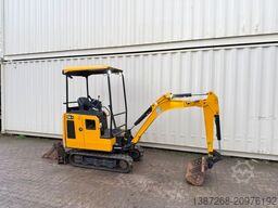 JCB 16C-1 /2022 BJ/ 779 H / verbr. Laufwerk/2xLöffel