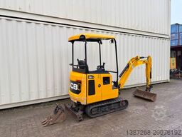 JCB 16C-1 /2022 BJ/ 779 H / verbr. Laufwerk/2xLöffel