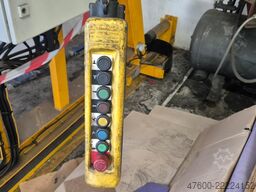 Demag Solomat Portalkran Stahlbau Gleise Donati Kettenzug 2t 2000Kg Länge 26x13m