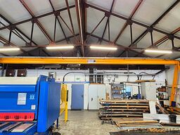 Demag Solomat Portalkran Stahlbau Gleise Donati Kettenzug 2t 2000Kg Länge 26x13m