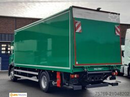MERCEDES-BENZ 1827 L ACTROS Koffer 7,35 m mit Tür + LBW 2t