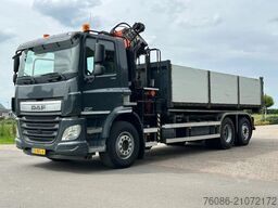 DAF CF 370 EURO6!!6x2!KRAAN/KRAN/KABEL/ABROLLKIPPER...