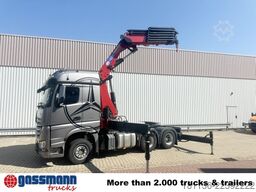 Mercedes-Benz Arocs 2653 6x4, Kran HMF 4020, Funk, Retarder
