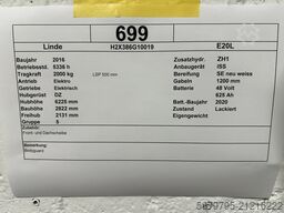 Linde E20L-02 | Triplex