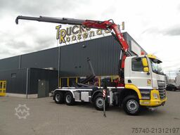 DAF CF 480 + FASSI 16T/M + 20T HOOK + 8X4 + REMOTE