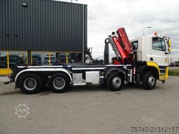 DAF CF 480 + FASSI 16T/M + 20T HOOK + 8X4 + REMOTE