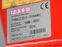 DAF CF 480 + FASSI 16T/M + 20T HOOK + 8X4 + REMOTE