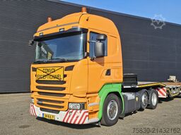 Scania R450 6x2 + NOOTEBOOM 3 AXLE TRAILER / LOW LOADER