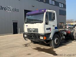 MAN LE 26.284 (6X4 / STEEL SUSP. / LAMES / MANUAL G...